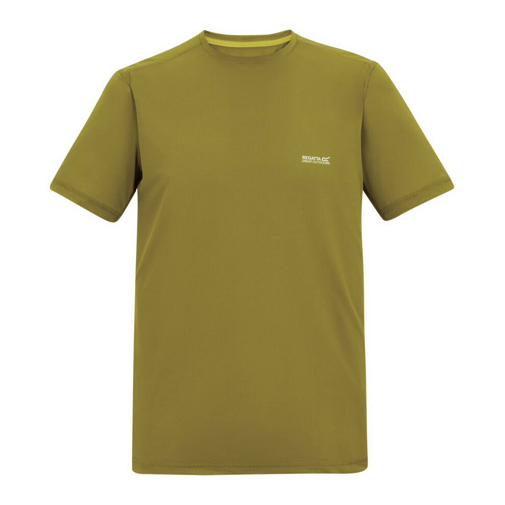 Regatta (Xxl, Wood Brown) Mens Fingal Stretch T-Shirt