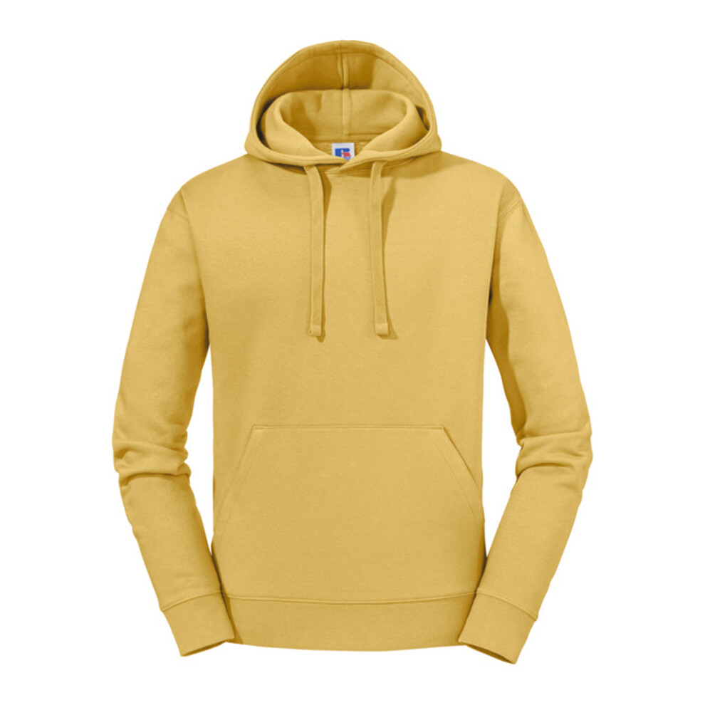 Russell (L, Mustard) Mens Authentic Hoodie