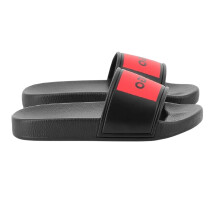 (6 UK Child, Black) Hugo Boss Childrens/Kids Logo Sliders