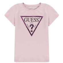 (14 Years, Pink) Guess Girls Core Logo T-Shirt
