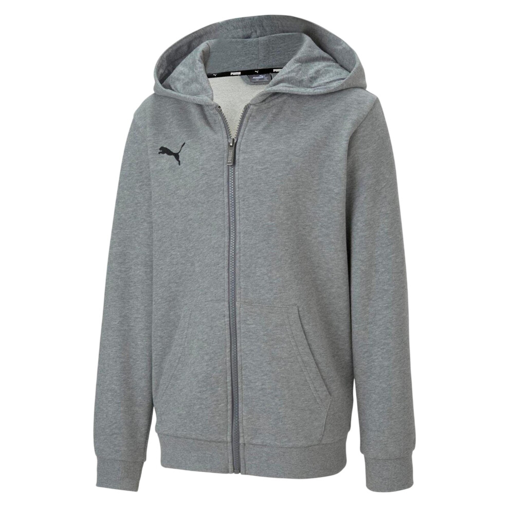 Puma (5-6 Years, Grey) Childrens/Kids Teamgoal 23 Casuals Drawstring Hoodie