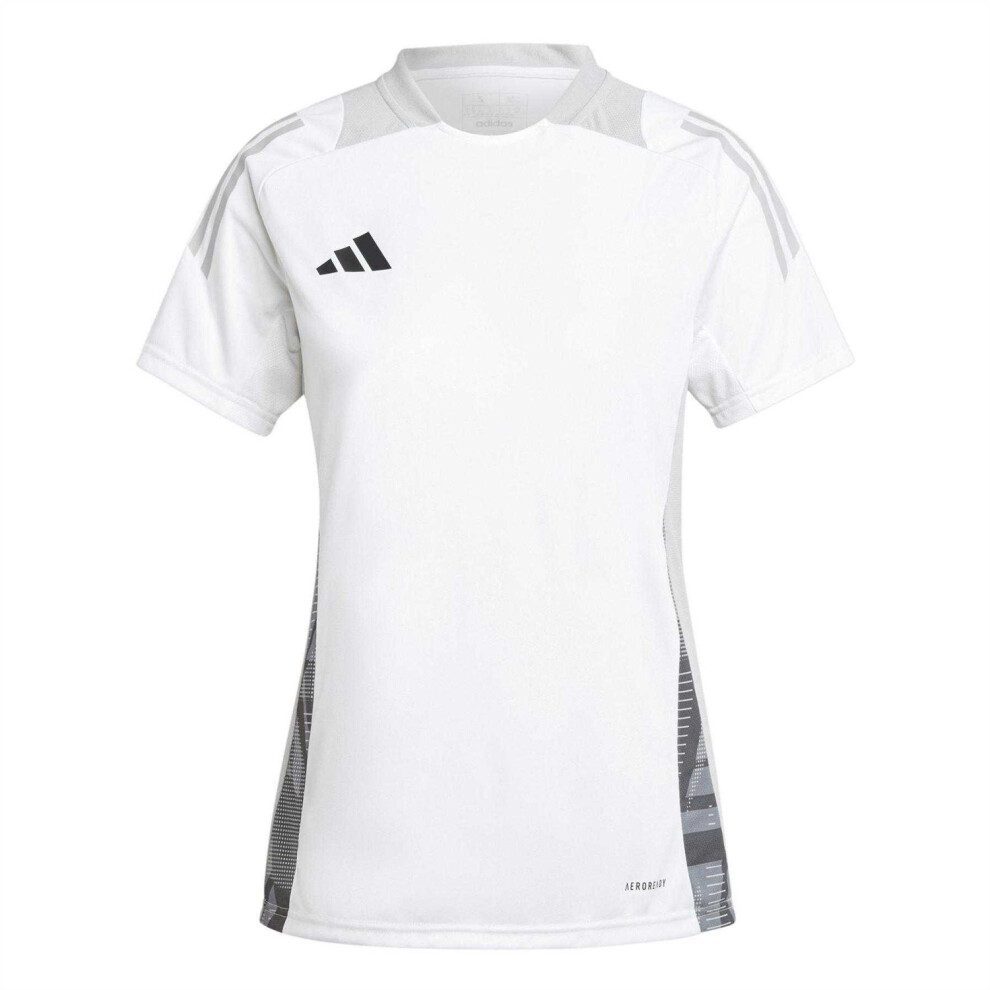 Adidas (16 Uk, White) Womens/Ladies Tiro 24 Competition Football Jersey