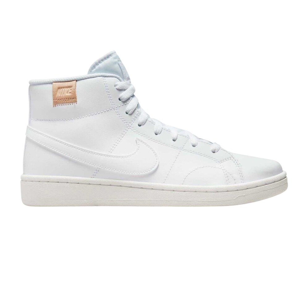 Nike (3 Uk, White) Womens/Ladies Court Royale 2 Mid Cut Trainers