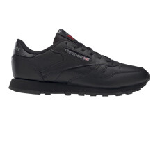 (5.5 UK, Black) Reebok Womens/Ladies Classic Leather Trainers