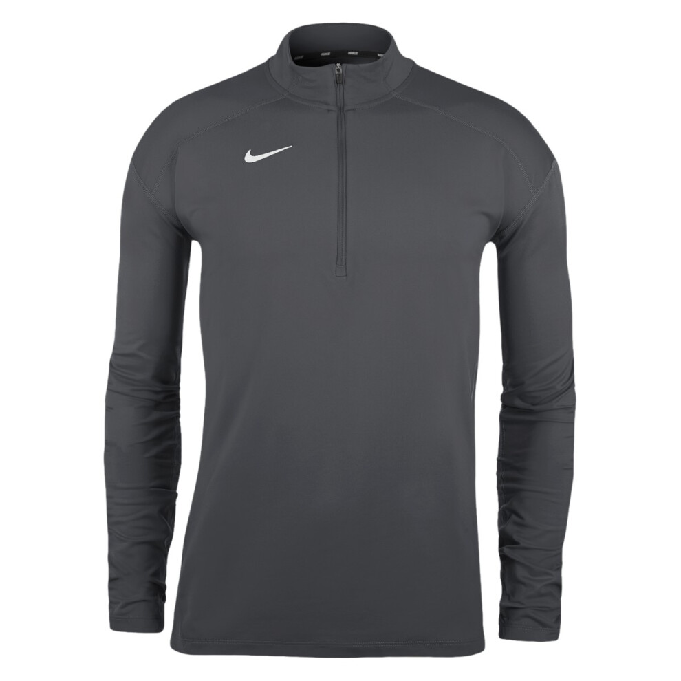 Nike (Xs, Anthracite) Mens Dry Element Funnel Neck Running Top
