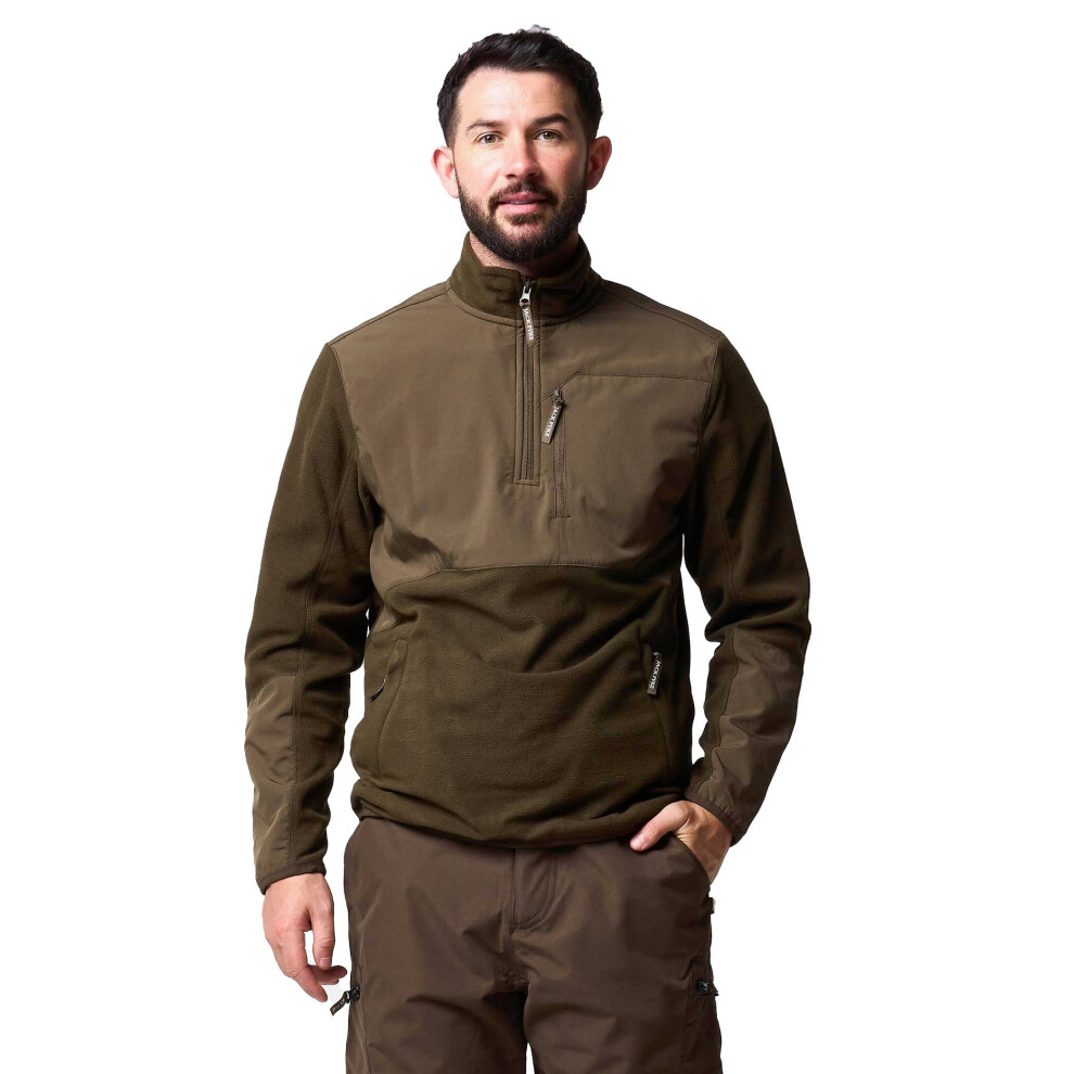 Jack Pyke Rannock Fleece Pullover Dark Olive XX-Large