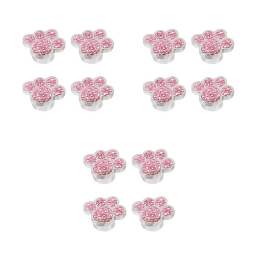 12Pièces Bouchons Spiracle Rose Stylés, Protections Universelles Auto