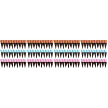 120Pièces Cornets Glace Miniatures PVC Multicolores Décor Et Loisirs
