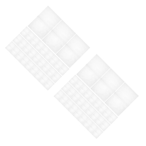 200Pièces Sacs Transparent Peel & Seal Pour
