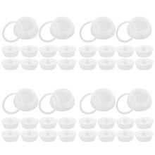 40Pièces Couvercles Étanches Pour Bidon Gallon Blancs Pratiques
