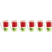 6Pièces Mini Boissons En Résine Décoratives Multicolores Pour Poupées
