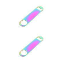 2Pièces Ouvre-Bouteille Acier Usage Bar Portable