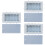 3Ensembles Moules Silicone Stockage DIY Résine 1