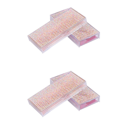 4Pièces Boîte À Cils Couvercle Pour Usage Personnel