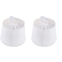 2Ensembles Boîtes De Rangement Blanches Pour Desserts Pâtisseries