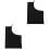 2Pièces Aspirateur Noir Indéformable Pour Usage Extérieur 1