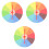 3Pièces Roue Fortune Murale Pour Jeux Et Fêtes 1