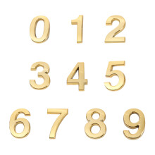 20Pièces Plaques Métal Numérotation Pour Chambre