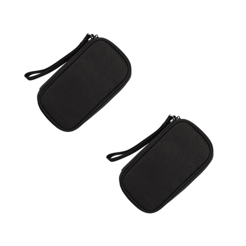 2Pièces De Transport USB Durable Noir Avec Poche Respirante
