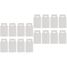400Pièces Sac Takeaway Transparent En Plastique Pour Boissons