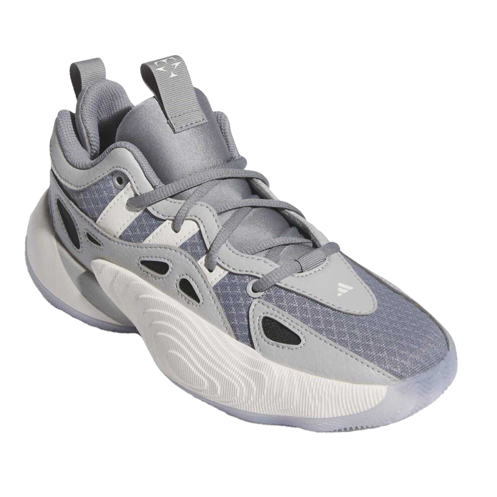 Adidas (5 Uk, Grey Three) Boys Trae Unlimited Basketball Shoes