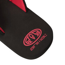 (2 UK, Jet Black) Animal Childrens/Kids Jekyl Recycled Flip Flops