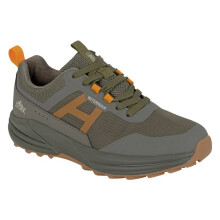 (11 UK, Khaki Green/Grey) Aztrek Mens Wolds Waterproof Trainers