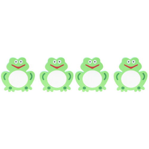 4Pièces Jouets Bain Enfant Animaux Eva Vert Sécurisé