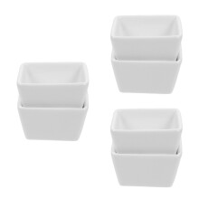 6Pièces Pots Carrés En Céramique Accessoires Maison