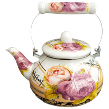 2.5L Emalje Theeketel Stovetop Keuken Theepot Voor Losse Thee