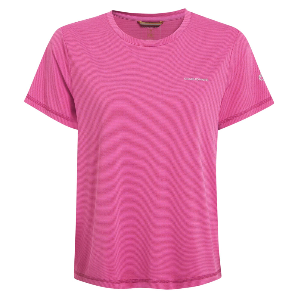 Craghoppers (14 Uk, Damask Rose) Womens/Ladies Ellie Ii Short-Sleeved T-Shirt