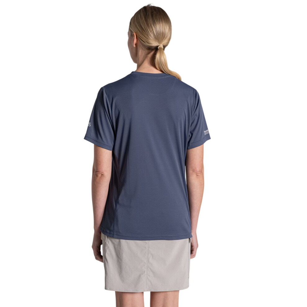Craghoppers (12 Uk, Anthracite) Womens/Ladies Nosilife T-Shirt