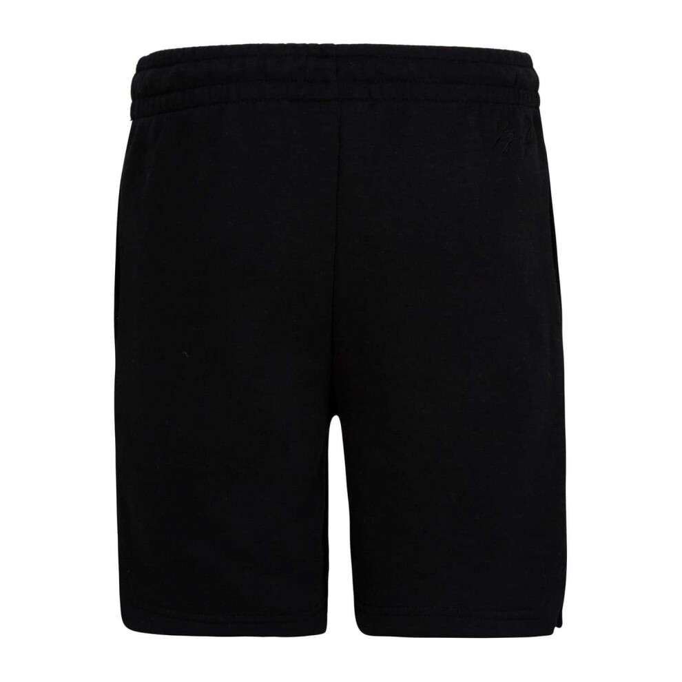 Nike (13 Years, Black/White) Boys Air Jordan Fleece Regular Shorts
