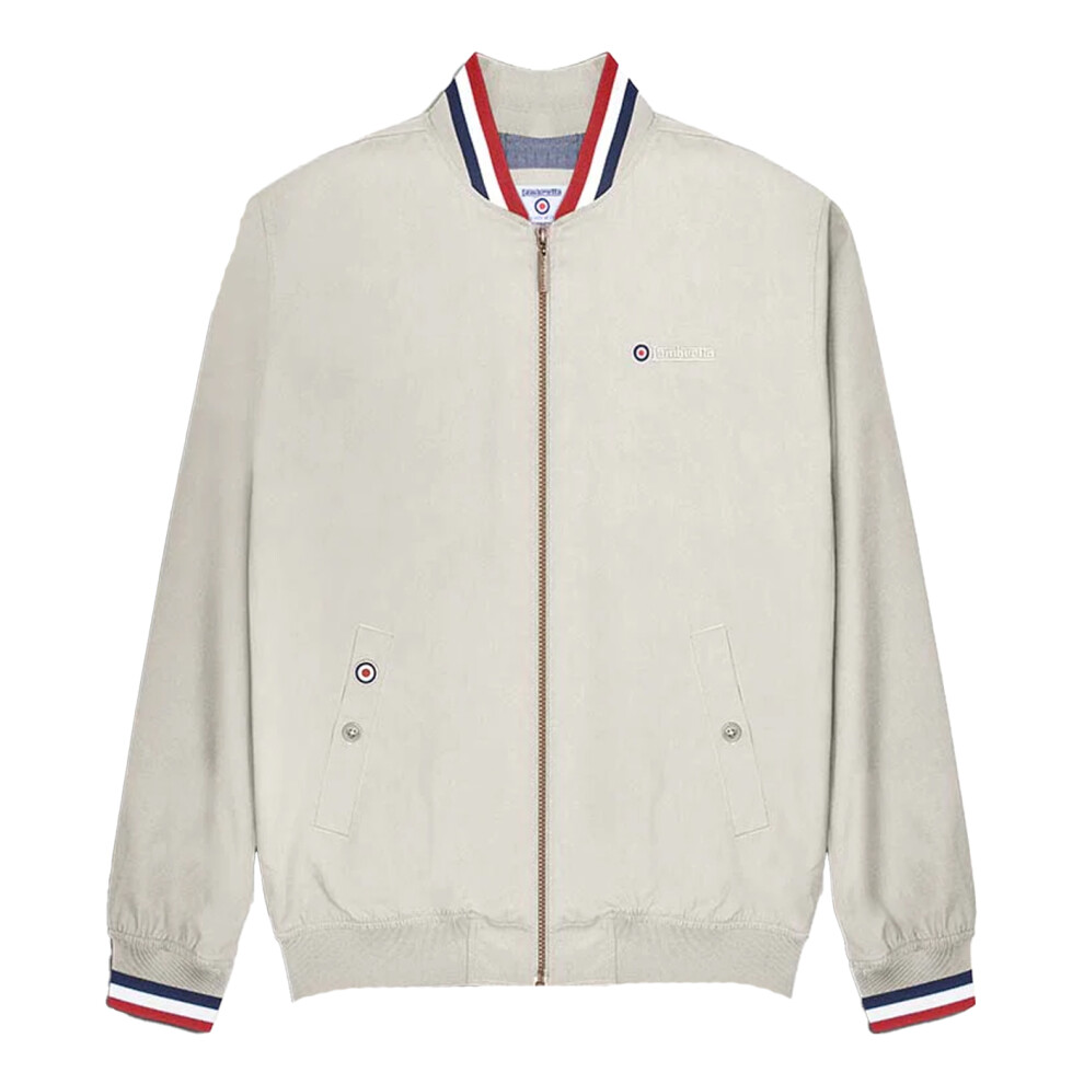 Lambretta (3Xl, Stone) Mens Monkey Triple Tipped Jacket