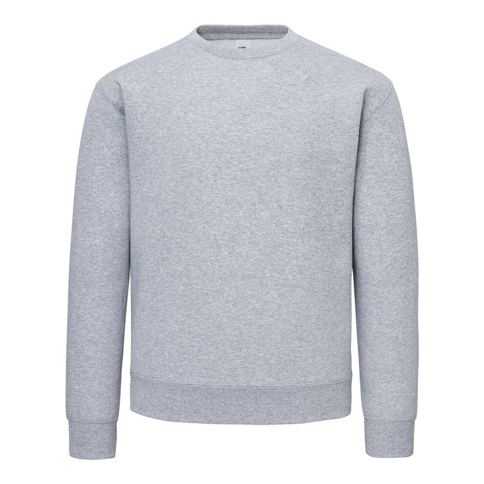 Fruit Of The Loom (S, Athletic Heather) Unisex Adult Supercotton Sweatshirt