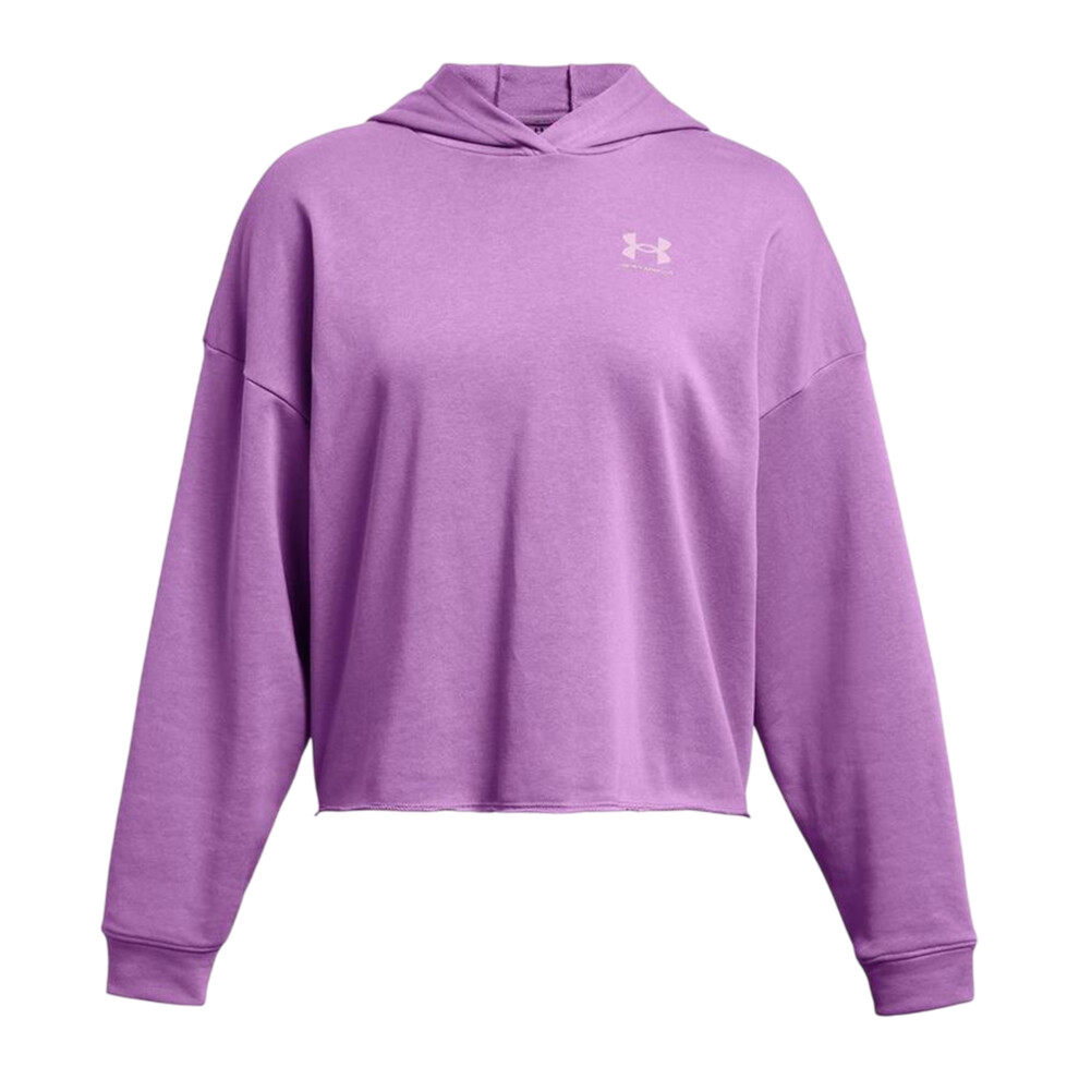 Under Armour (12 Uk, Purple) Womens/Ladies Rival Terrycloth Oversized Hoodie