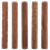 10Pièces Rouleaux De En Bois Pour Modelage Argile 2