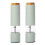 4Pièces Poivre Électriques Vert Design Soigné Batterie 2