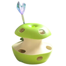 Electric Cat Toy Shaped Self Intelligent Cat Turntable Mouse Automatic RotationTease Cat Stick Rechargeable Cat