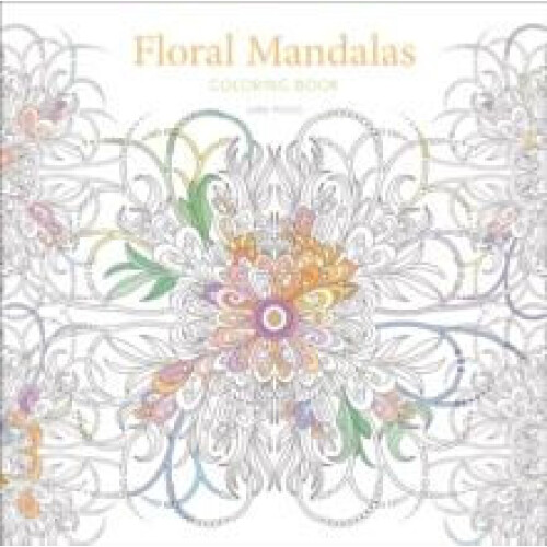 Floral Mandalas Colouring book Paperback Book