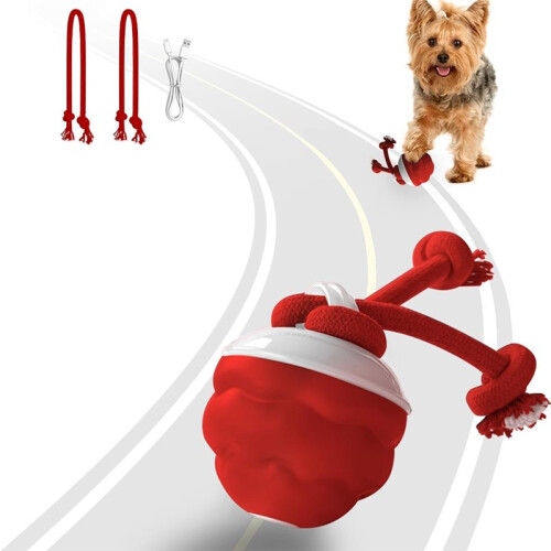 Interactive Dog Toy  - , Rechargeable, and Motion-Activated Fun for Your Pet 1