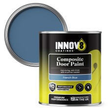 Composite Door Paint 750 ml French Blue Satin Finish 10 Year Guarantee