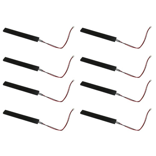 8Pcs/Set Foot Sensing Strip Sensor Bar for Dancing Machine Accessories with Black Rubber Protector 1