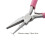 4X Round Concave Plier Wire Looping Plier  Precision Plier Wire Bending Tools for DIY Jewelry Making Hobby Projects 3