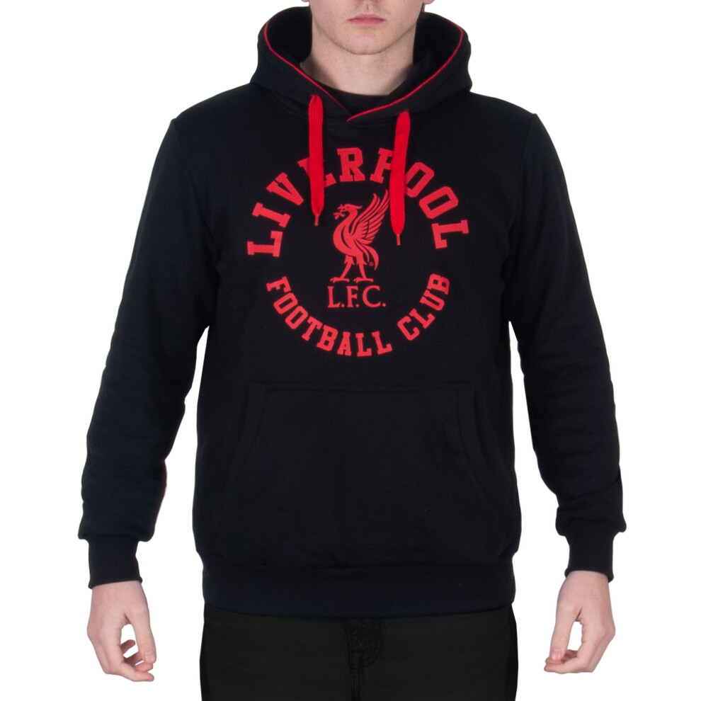 Liverpool Fc Official Football Gift Mens Graphic Fleece Hoody 3XL