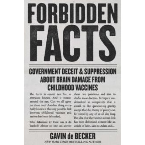 Forbidden Facts by Gavin de Becker Hardcover Book