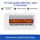 2.9 Inch NFC E-Paper Display Screen Passive E-Ink RYBW Color No Battery Needed Wireless Power & Data Transfer 5