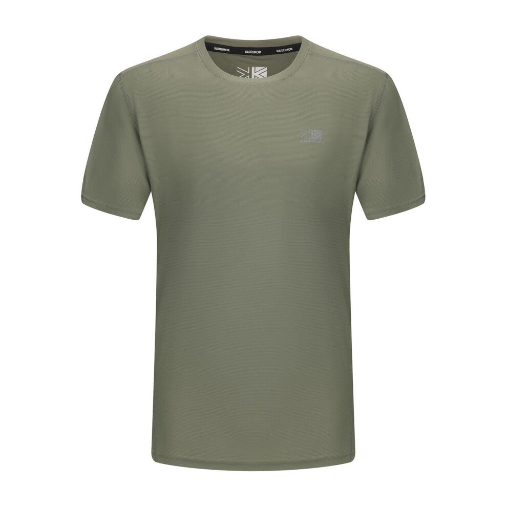 Karrimor (M, Khaki Green) Mens Running T-Shirt