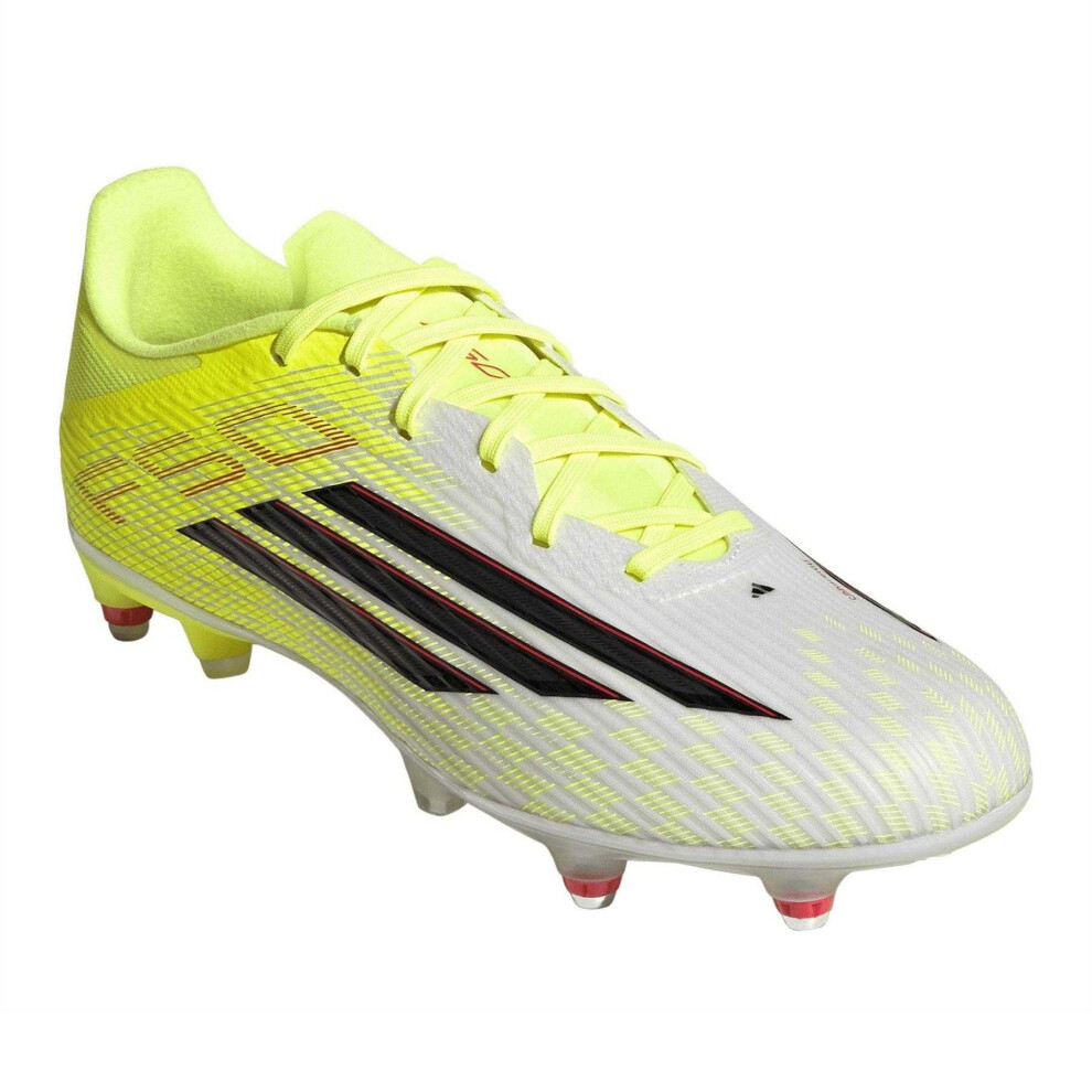Adidas (9.5 Uk, Solar Yellow) Mens F50 League Soft Ground Football Boots
