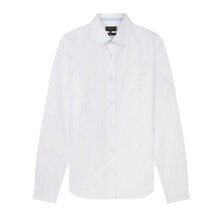 (L, White) Ted Baker Mens Oxford Regular Long-Sleeved Button-Down Shirt